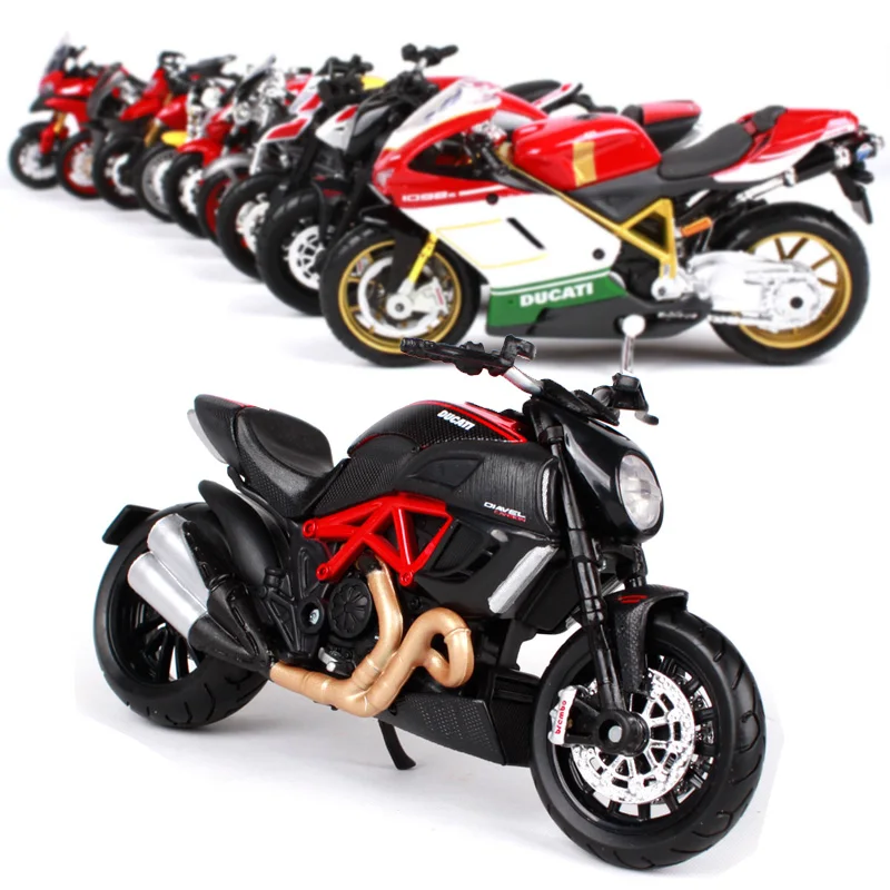 Maisto 1:18 Игрушечная модель мотоцикла Сплав мотоцикл монстр 696 1098S скремблер 1199 Panigale Multisttrada Коллекция игрушки для взрослых