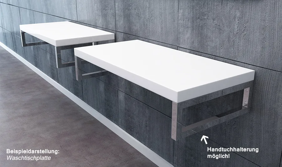 Настенный кронштейн из нержавеющей стали (Размер: 45 см)|wall bracket|stainless steel wall brackettable