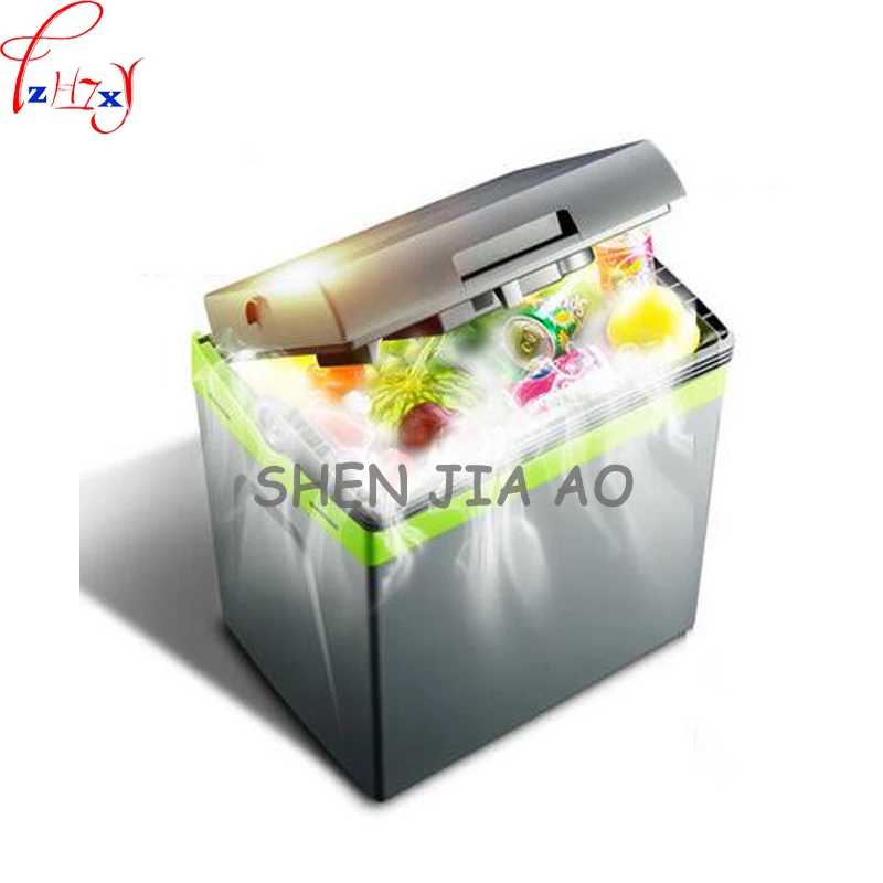 Дома портативный автомобильный холодильник 25L мини маленький автомобиль