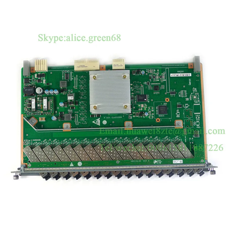 Оригинальный H803 или H805 EPFD 16 портов EPON board с модулями SFP для MA5680T и MA5683T