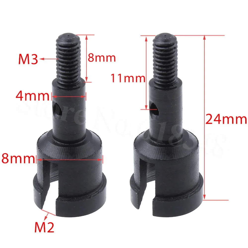 4 шт. для 1/18 WLtoys A959 металлическая колесная ось детали обновления внедорожника