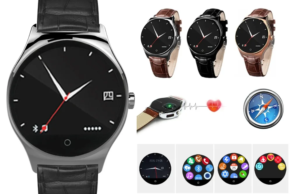 Водонепроницаемый IP67 Bluetooth Smartwatch инфракрасным пультом дистанционного