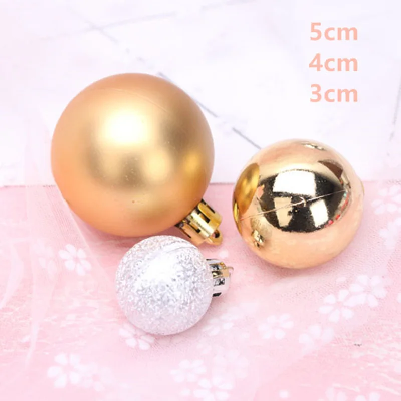 5set gold xmas ball Розовая Корона сердце Unicron торт Топпер Фигурка кролик Рождественский шар торт украшение для детского шоу Свадьба День рождения кекс tooper - Цвет: 5set gold xmas ball