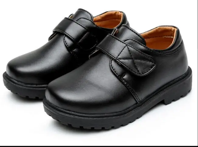 Новинка демисезонная детская кожаная обувь классические винтажные оксфорды с