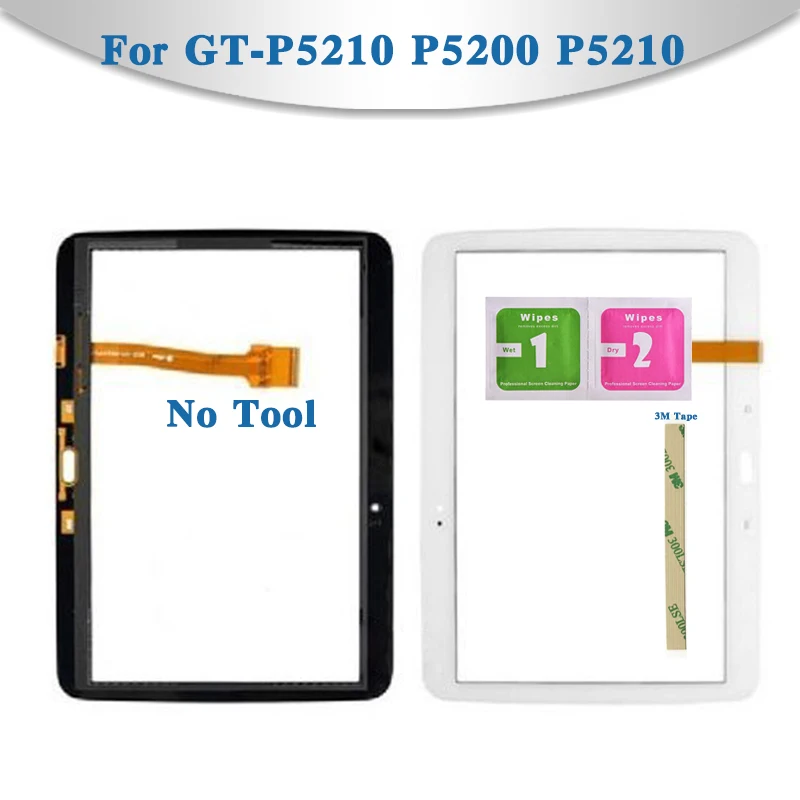 Сенсорный экран 10 1 дюйма для Samsung Galaxy Tab 3 P5200 P5210 сенсорный дигитайзер передняя