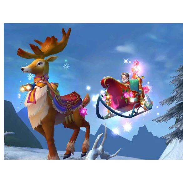 Шапка с рогами северного оленя Санта Клауса рога Рождественская шапка новый