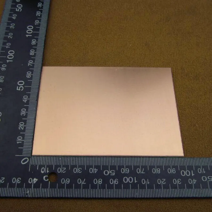 Пустой Медь одетый печатные платы Универсальный прототип PCB Single Side 7*10 см Тесты