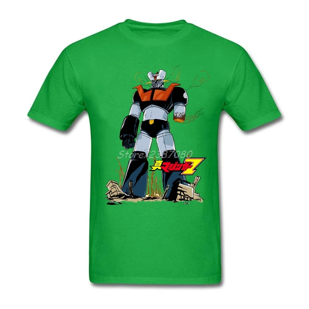 Футболка Mazinger Z 3XL мужская с коротким рукавом тенниска из хлопка под заказ в стиле