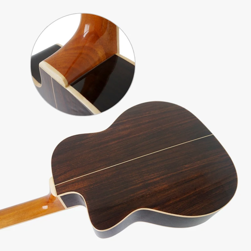 Aiersi брендовый Чехол для гитары с овальным отверстием Petit Bouche Solid Cedar Top Django Jazz Gypsy|free