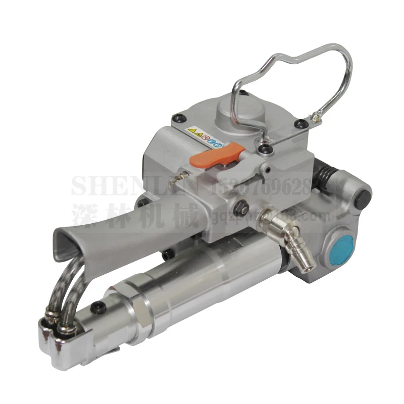 Hand held strapping tool,pneumatic,manual PET&PP banding machine AQD-19 width13-19mm,4000N carton firction welding pack sealer