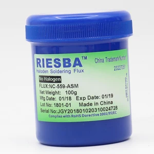 Свинцовая свободная паяльная флюс, Сварочная паста ries100 g, 1 шт.
