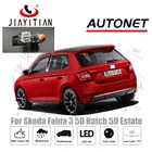 Камера заднего вида JIAYITIAN для Skoda Fabia 3 NJ 5D 2015 2016 2017 2018 CCD камера заднего вида с ночным видением для номерного знака