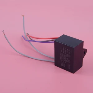 LETAOSK CBB61 конденсатор 2,5 мкФ + 3,5 мкФ + 4 мкФ 5 провод 250В переменного тока конденсатор подходит для потолочного вентилятора