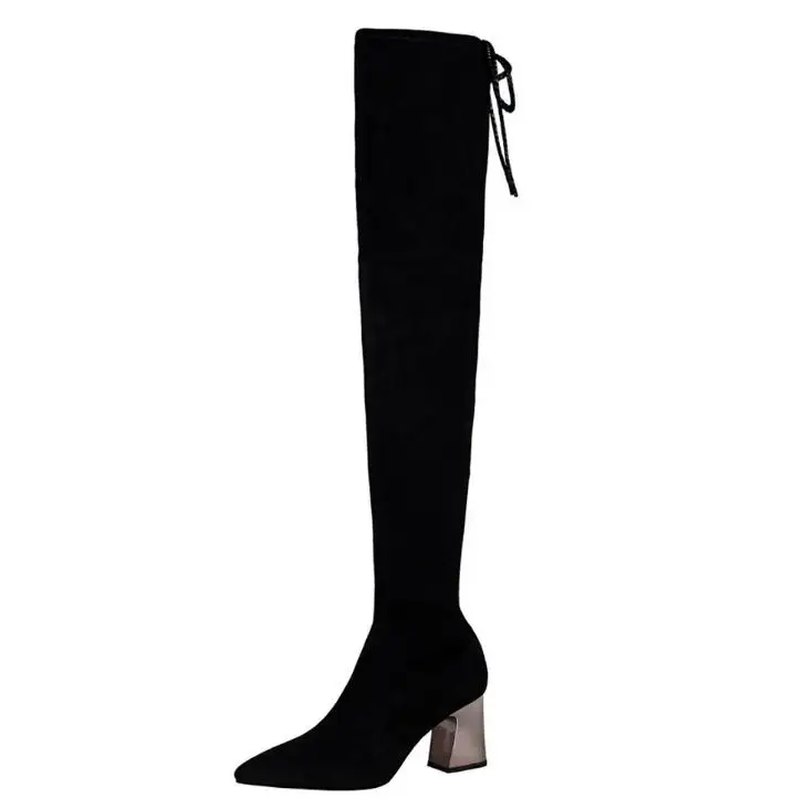 Высокие сапоги до бедра женская обувь zapatos de mujer modis botas женские invierno sapato feminino