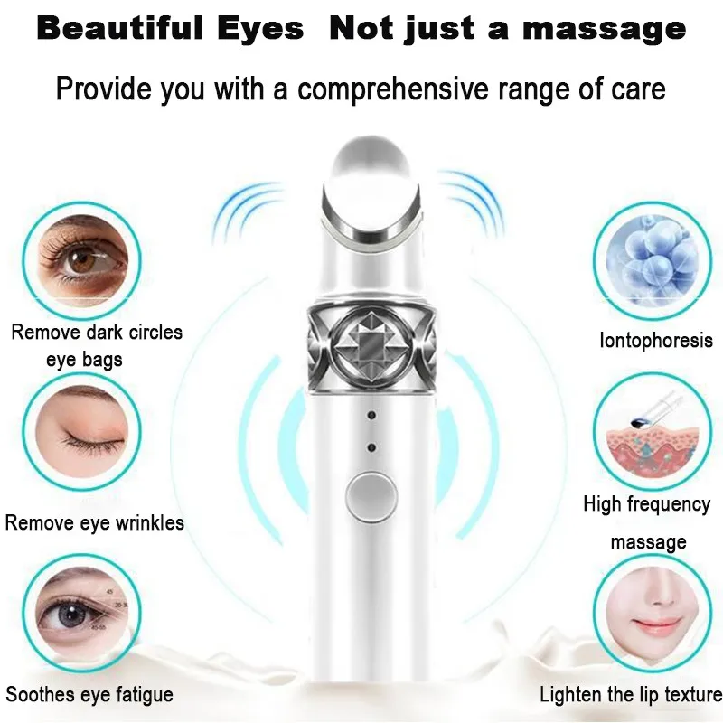 Массажер для кожи вокруг глаз от морщин и тёмных кругов | Красота здоровье
