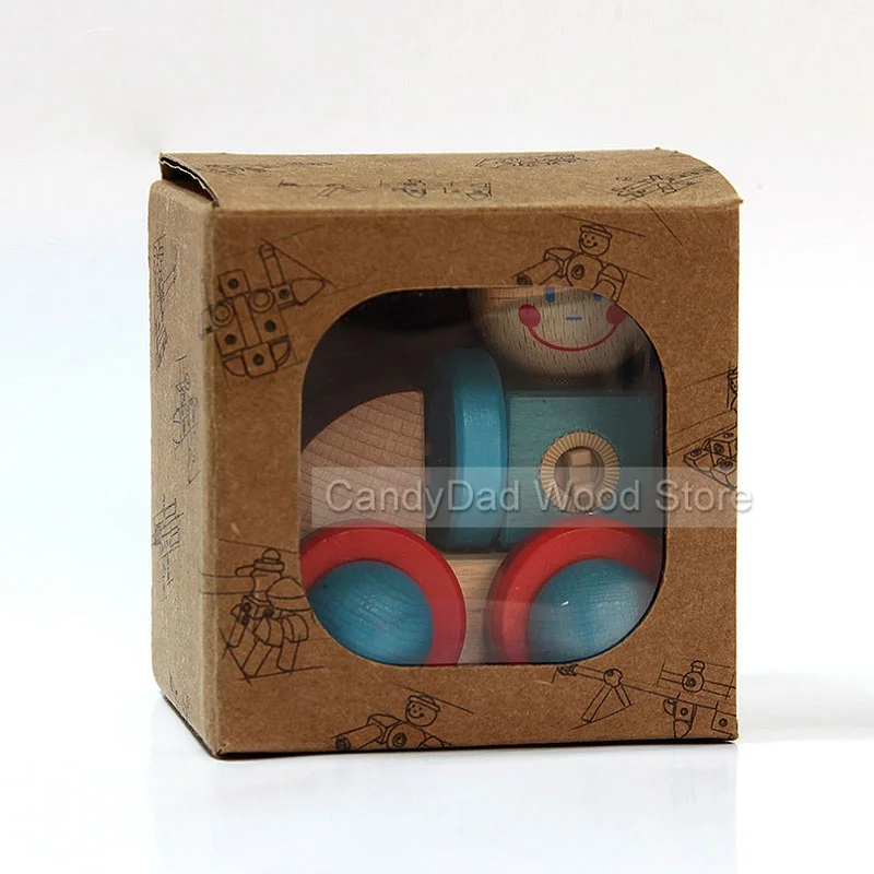 

Wooden Puzzles For Children DIY Wooden Car Building Blocks Educational Toy Bricks Early Learning Toys Model Building Toy
