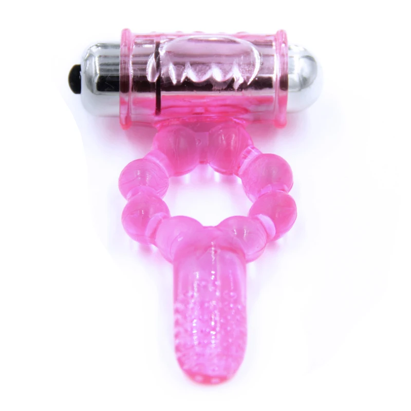 Гибкие Силиконовые вибрирующее кольцо для полового члена Стимулятор клитора