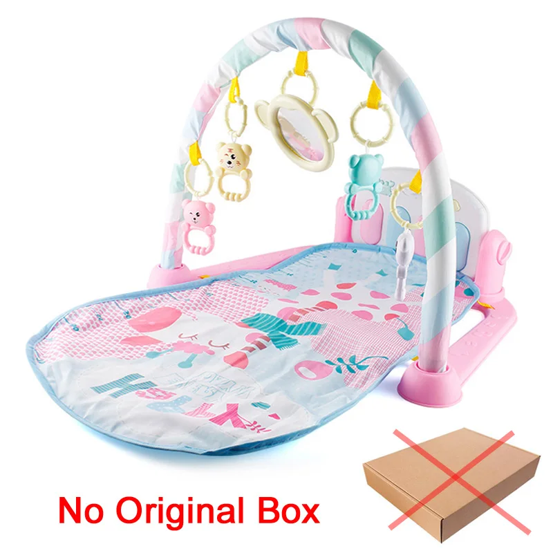cjl No original box Детский игровой коврик, детский коврик, развивающий коврик-головоломка с фортепианной клавиатурой и милым животным, детский игровой коврик для занятий ползанием, игрушки - Цвет: cjl No original box