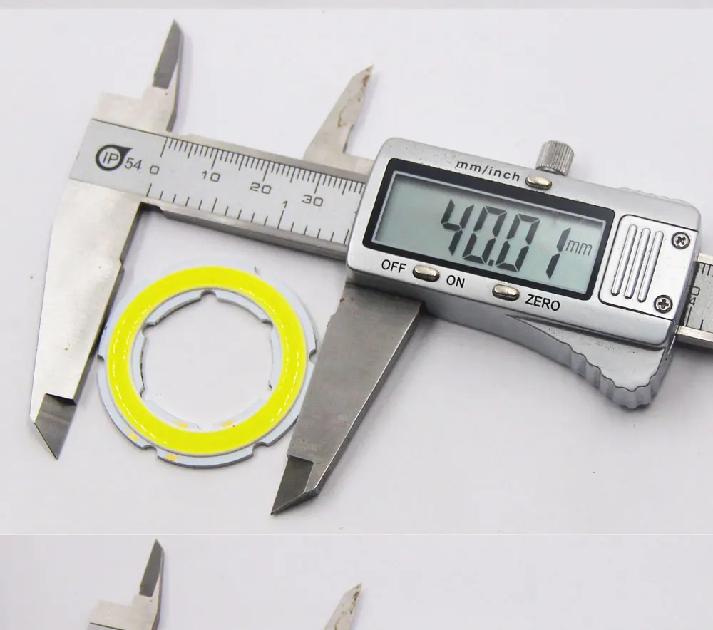 12V DC annular cob led light source ring shape 10W 15w angle eye 30mm 120mm Warm cold white Ice blue cob chip for DIY lamp
