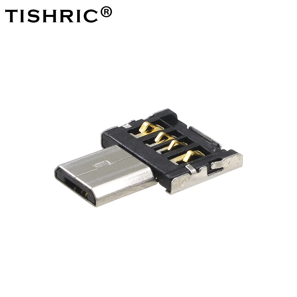 TISHRIC 10 шт. OTG Type C микро USB адаптер зарядный преобразователь данных кабель для мыши