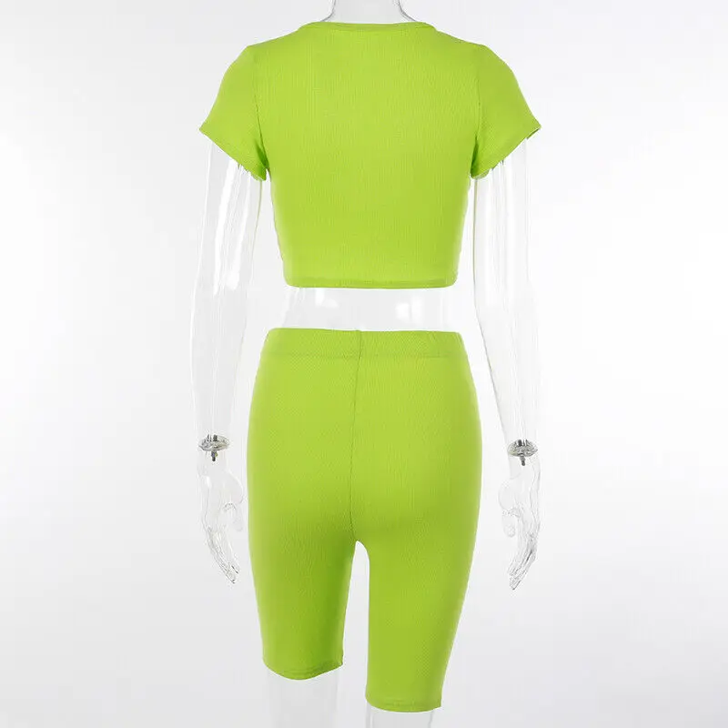 2019 Новый сексуальный женский спортивный костюм комплект одежды для бега