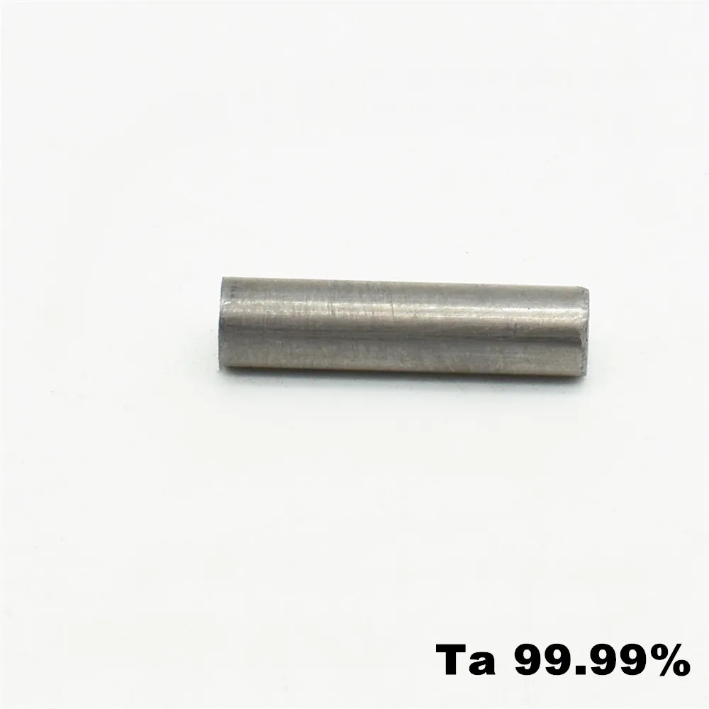 Диа. 5*20 мм Танталовый стержень 99.99% чистоты Ta жесткий металл для экспериментов DIY простая Коллекция элементов вещества диаметр 5-30 мм