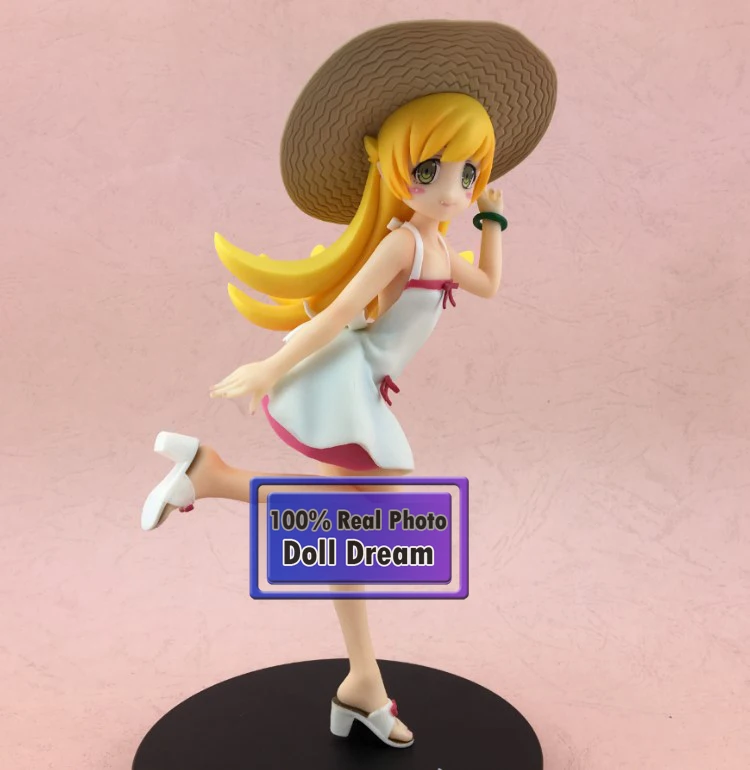 Фигурка аниме Nisemonogatari Oshino Shinobu 18 см японская фигурка Коллекционная модель