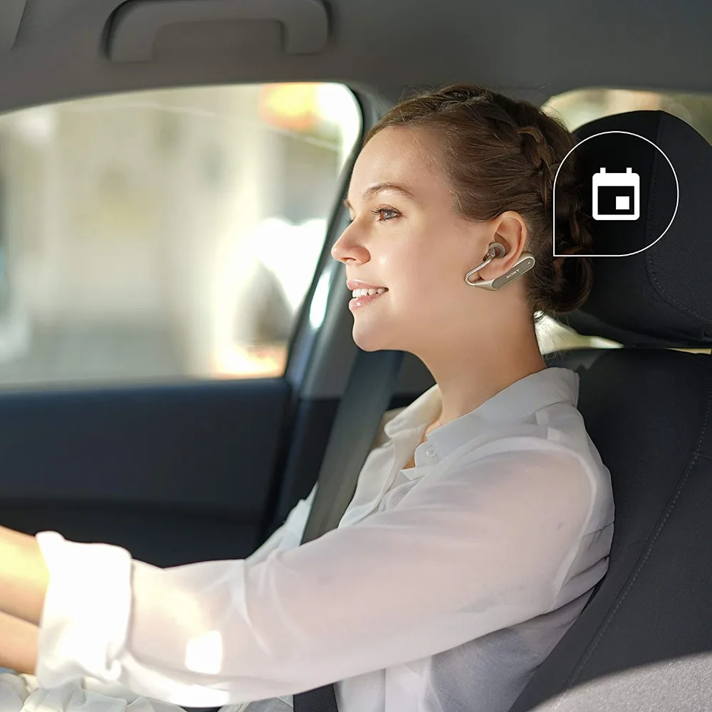 Беспроводная гарнитура Sony XperiaXEA20 Ear Duo быстрая зарядка управление головой bluetooth