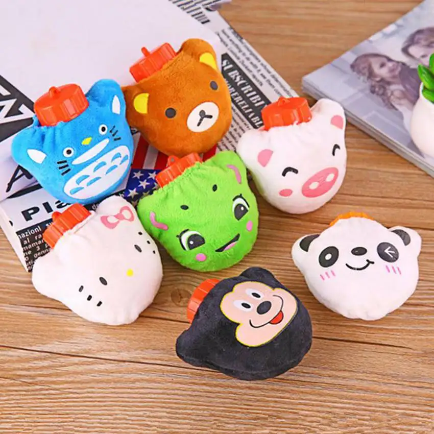 1 PCS Mini Cartoon Plush Hot Water Bag Filling Heaters Bottle Pocket Hand Warmer 9*6.5*4CM |
