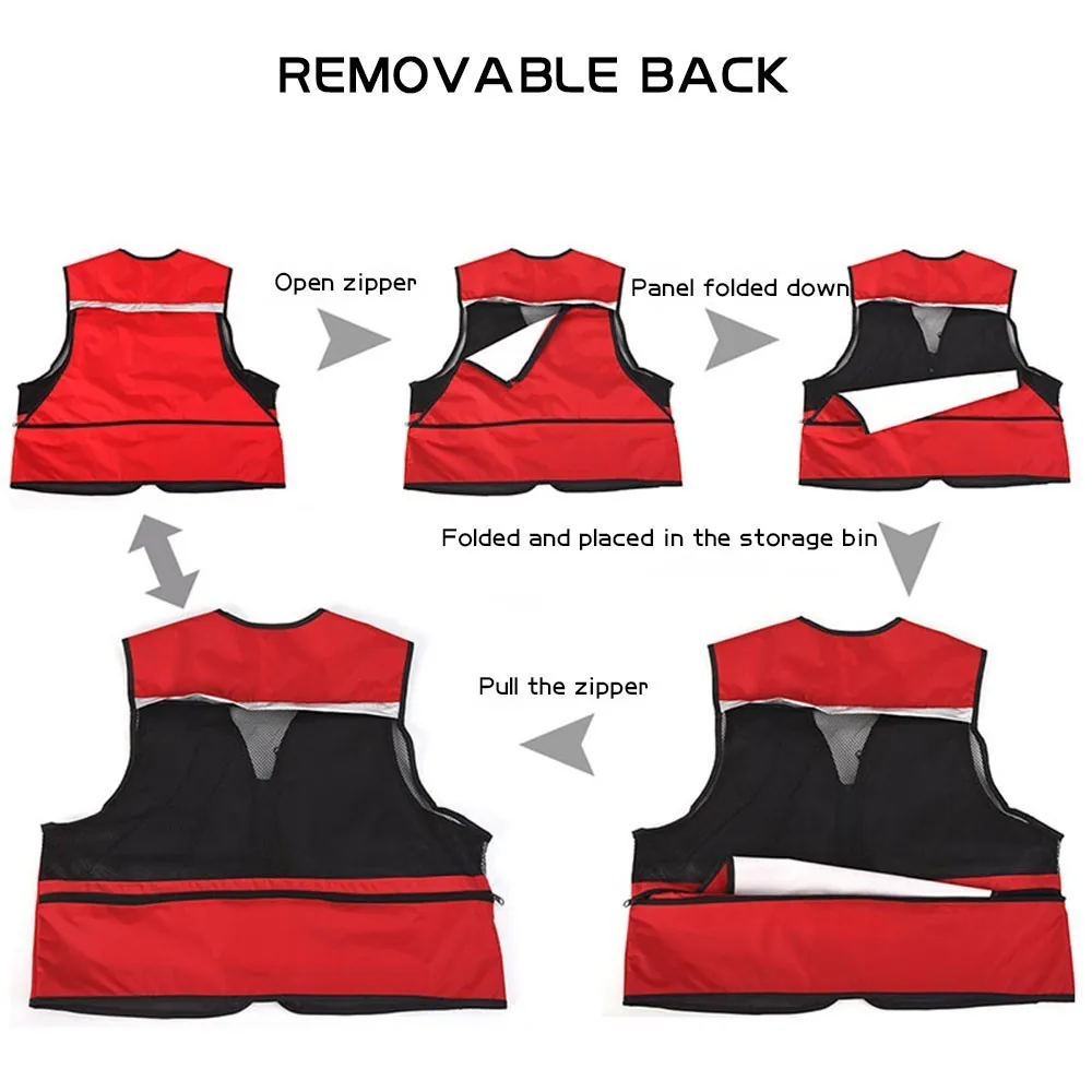 Новинка 2019 тонкий рыбацкий жилет с карманами для улицы фотосъемки спасательный