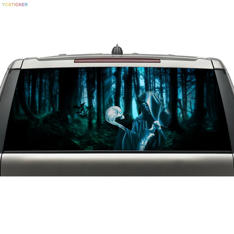 Индивидуальный дизайн 3d принт графическая наклейка на заднее стекло автомобиля