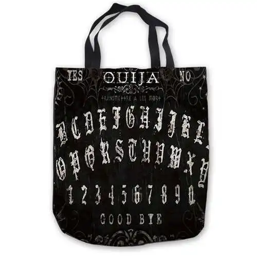 Пользовательские холст Бэтмен ouija доска ToteBags Ручные Сумки хозяйственная сумка