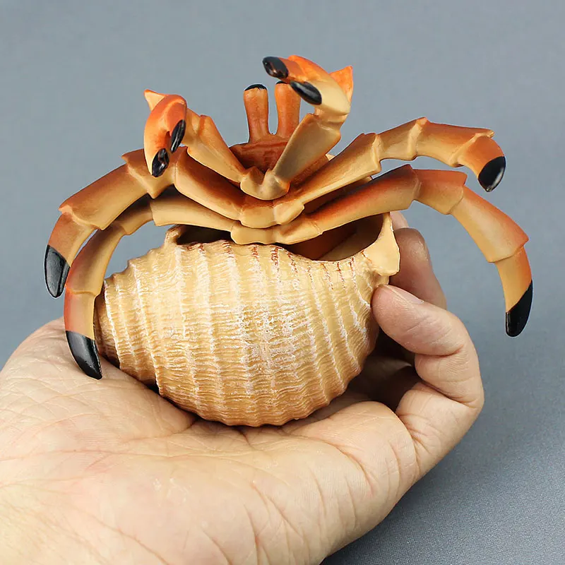Имитация отмита Краб морской жизни Модель игрушки Высококачественная