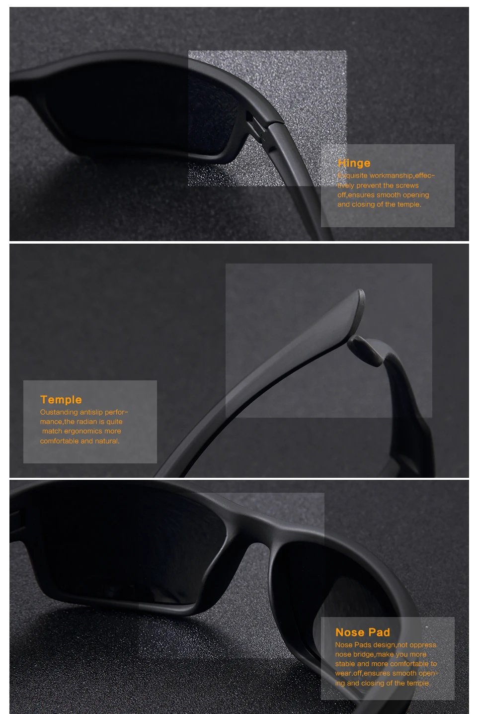 Поляризованные мужские солнцезащитные очки POLARKING Oculos de sol Модные спортивные очки для путешествующих солнцезащитных очков