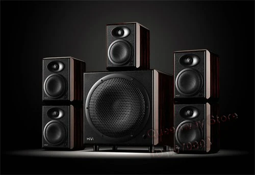 HiVi Лебеди H4 5 1 канал монитора колонки Hi Fi для активного отдыха дома Театр Системы