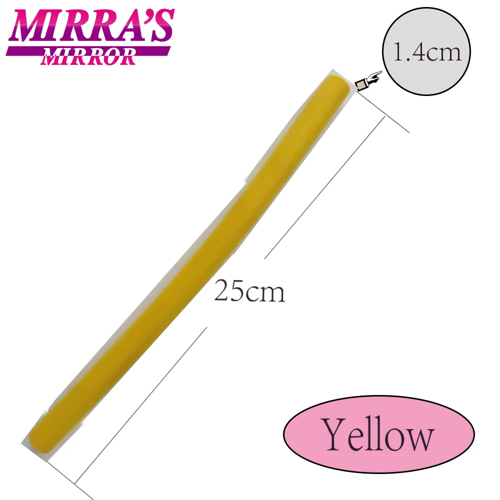 1.4cm Mirra's Mirror 10 шт., бигуди, Волшебные Инструменты для укладки волос, разные цвета, щипцы для завивки волос для женщин - Цвет: 1.4cm
