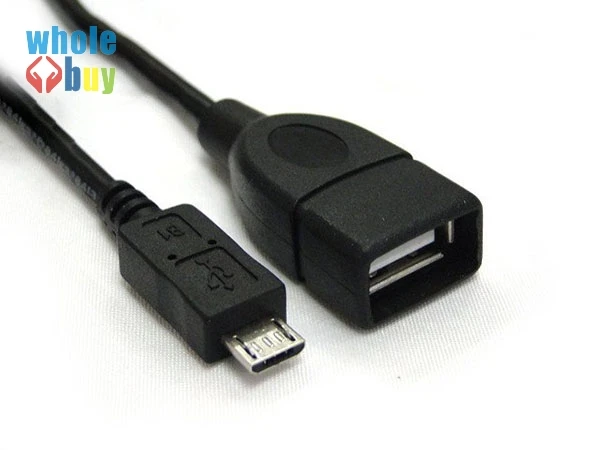 Микро USB хост кабель OTG 11 см 5pin мини usb для планшетных ПК мобильный телефон mp4 mp5