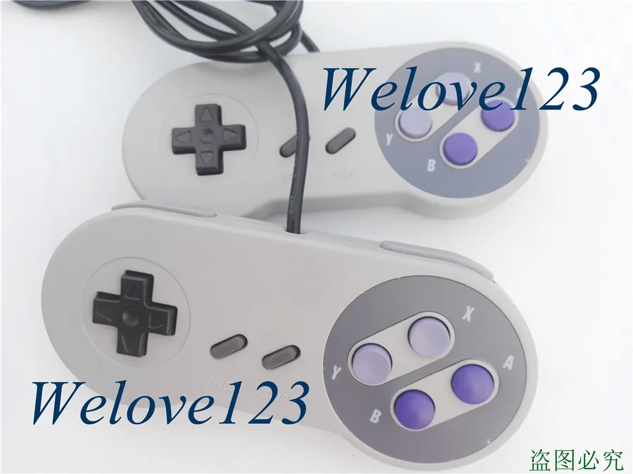 For SNES Controller Gamepad Joystick for Nintendo Console Grey 16 Bit Game Gaming | Электроника