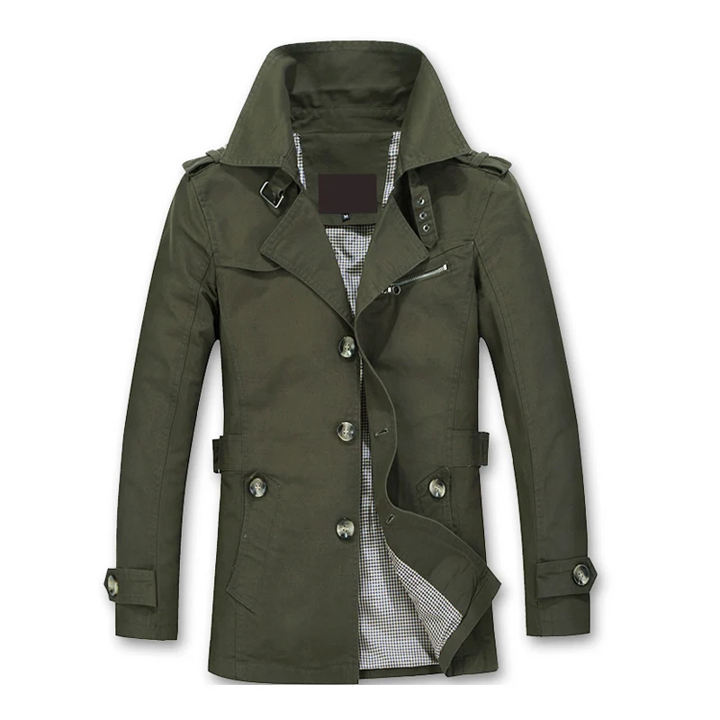 Army Green Мужская Новая куртка Горячая куртка - Цвет: Army Green