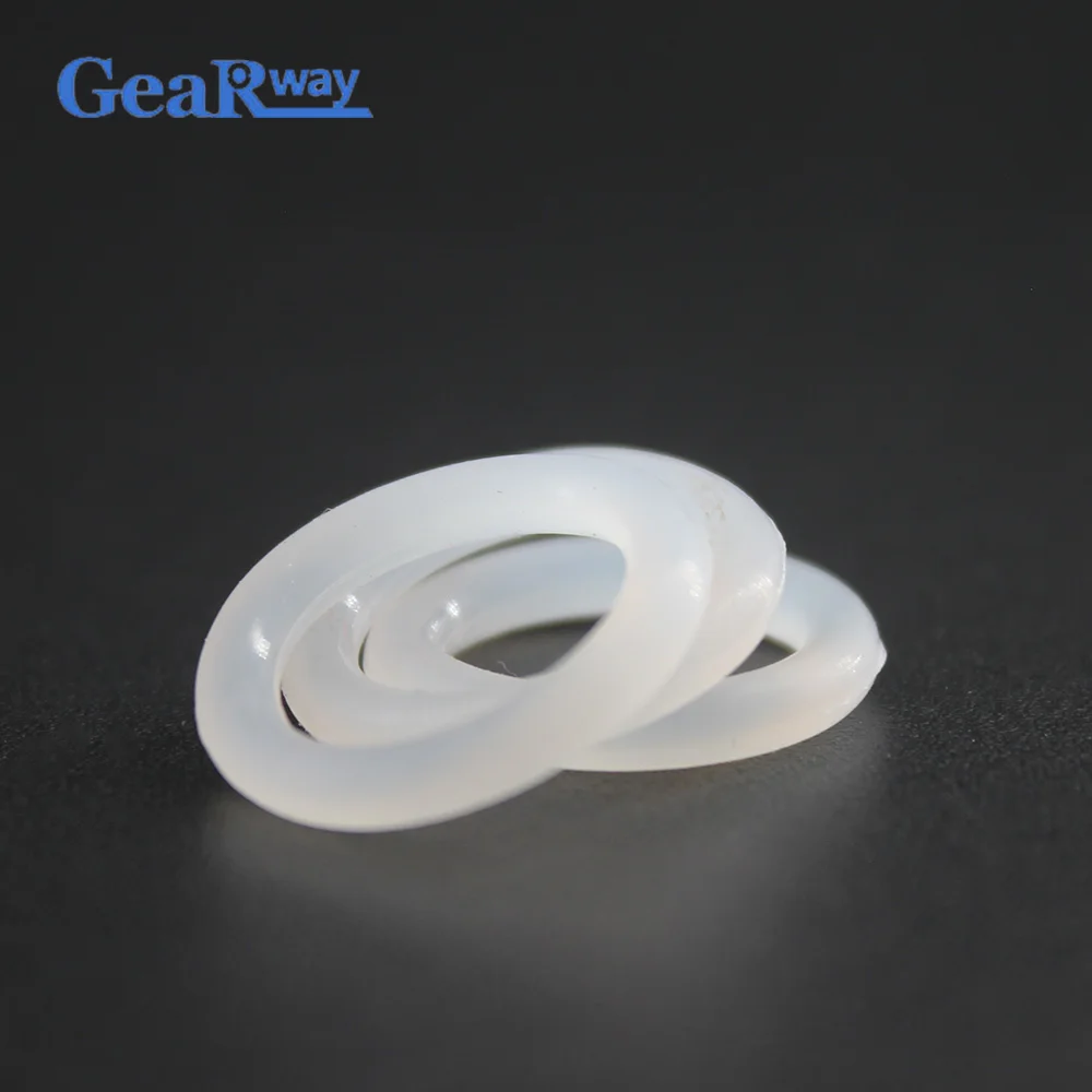 2 4 мм CS полупрозрачные силиконовые уплотнительные кольца уплотнительное кольцо