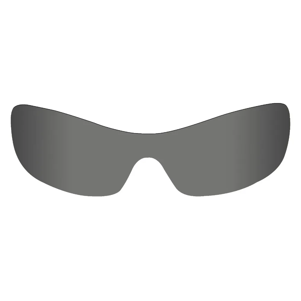 

2 Pieces SNARK Anti-Scratch POLARIZED Replacement Lenses for-Oakley Antix Sunglasses Lens Ice Blue & Black IR