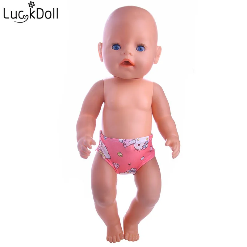 Однотонное нижнее белье LUCKDOLL для куклы 18 дюймов или 43 см аксессуары кукол|Куклы| |