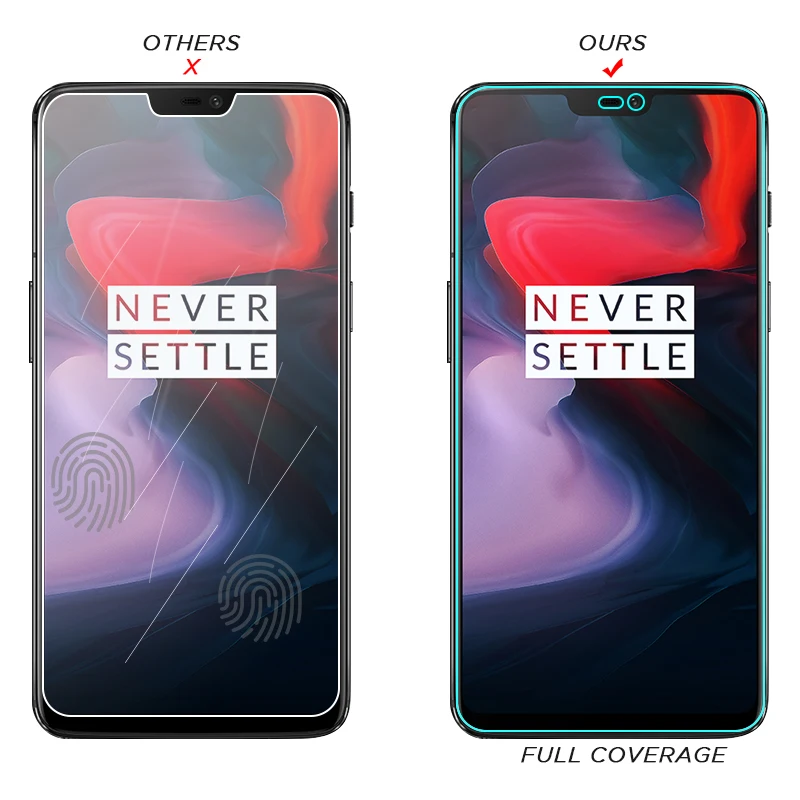 Высококачественное HD прозрачное закаленное стекло для OnePlus 6T 7 3T Защитная пленка
