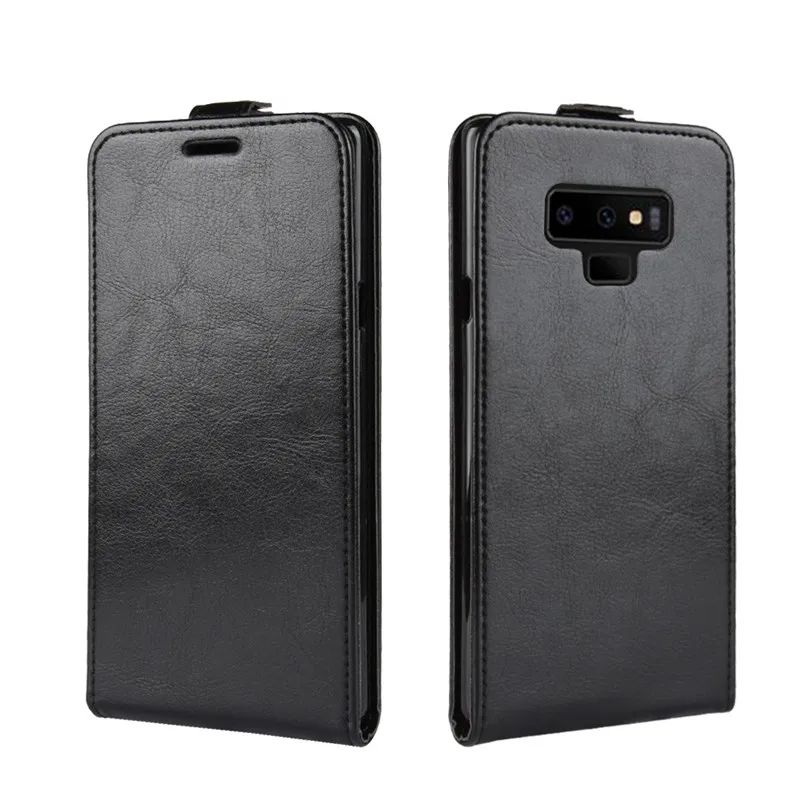 Премиальный чехол из ПУ искусственной кожи для Samsung Galaxy Note 9 N9600 N960F N960U держателя