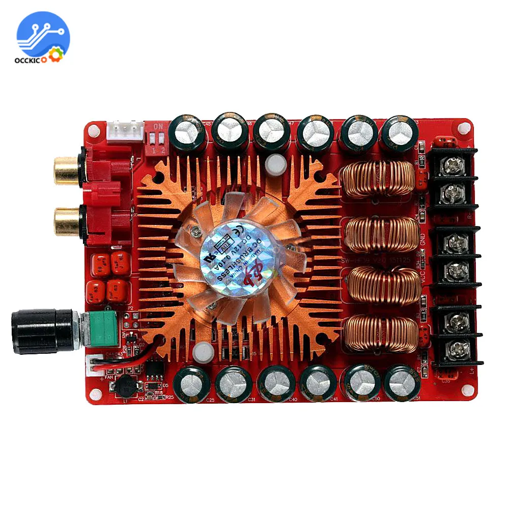 TDA7498E аудио усилитель двухканальный 24 В 2X160 Вт высокой мощности стереоусилитель