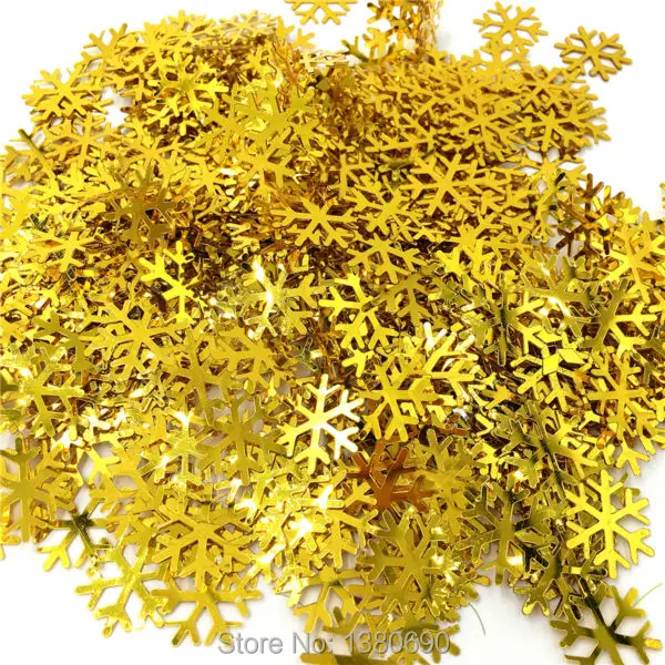 270 шт. рождественские конфетти снежинки украшение для свадьбы дня рождения