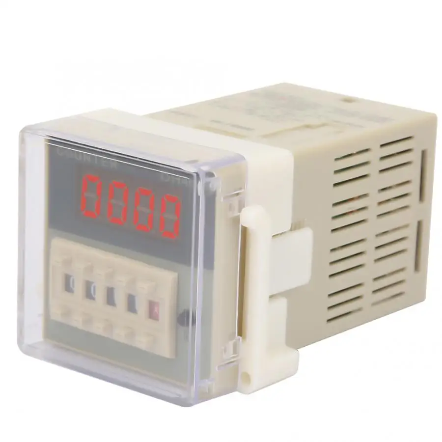 O111ROM DH48J 8A LCD цифровой электронный 8 контактов счетчик задержки Реле времени 0 999900