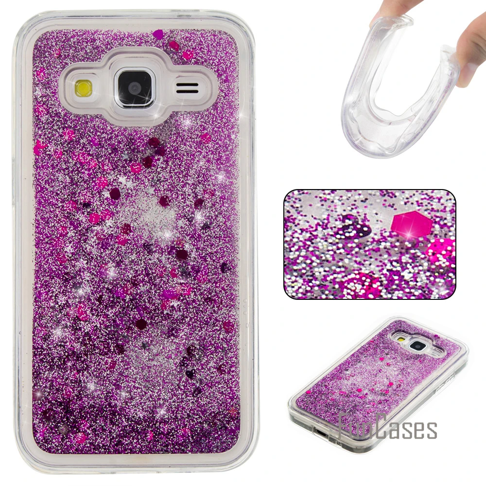 G360 и струящийся жидкости PU кожаный флип чехол для coque samsung Core Prime fundas Galaxy Чехол