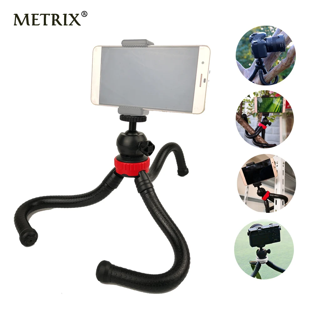 2018 Мини Гибкий Осьминог штатив Gorillapod держатель для телефона адаптер iPhone X
