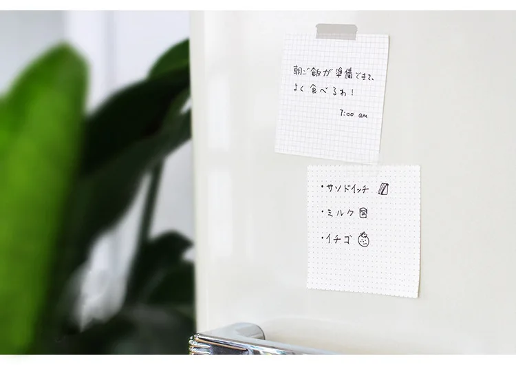 Простая сетка в горошек, блокнот для заметок, Pocket Note, Kawaii, Липкие заметки, мульти Складные блокноты для записей, планировщик, канцелярские принадлежности, школьные принадлежности
